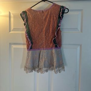 Hi, this is called Sugar plus lips and it’s gorgeous lace shirt with great color